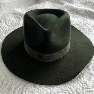 Rancher Forest green hat - LACK OF COLOR